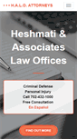 Mobile Screenshot of halo-attorneys.com